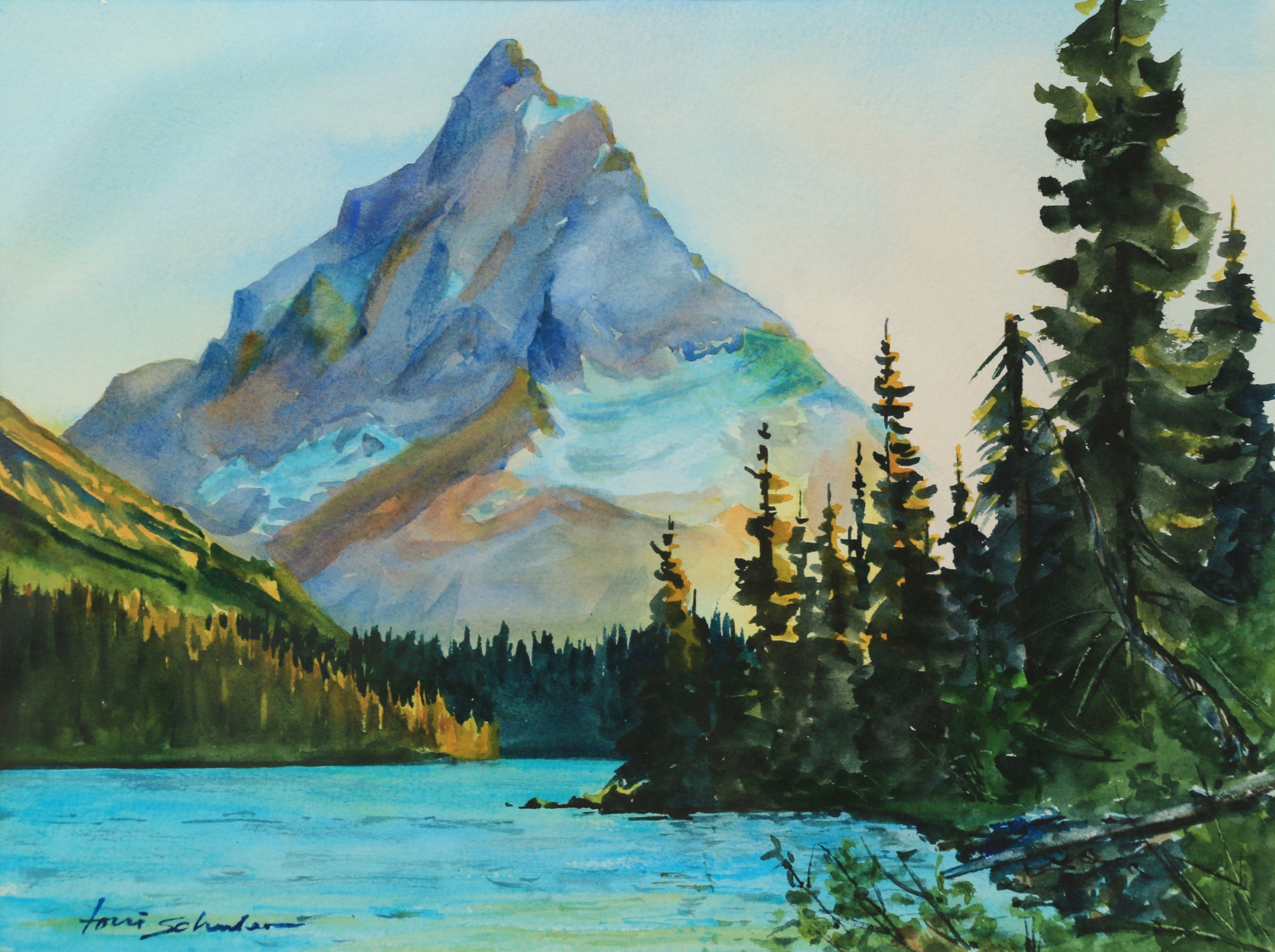 Evening at Jarvis Lakes