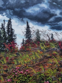 MD 10, Storm Over Stony Lake, 18 x 24 inches -$559 MD 10, Storm Over Stony Lake, 18 x 24 inches - SOLD