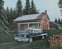 MD 12, 1957 Pontiac Pathfinder, Acrylic, Not For Sale MD 12, 1957 Pontiac Pathfinder, Acrylic, Not For Sale