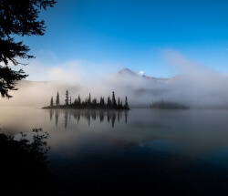 Jarvis Lake Out of the Mist, Colin Ruxton, $235 Jarvis Lake Out of the Mist, Colin Ruxton, $235