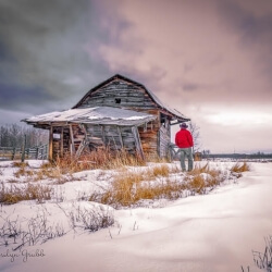 Winter Sunset at Osburn's, Marilyn Grubb, $260 Winter Sunset at Osburn's, Marilyn Grubb, $260