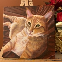 CM 02, George, Acrylic, 12 x 12, NFS CM 02, George, Acrylic, 12 x 12, NFS