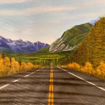 CM 16, Going Camping, Acrylic, 12 x 16, $145 CM 16, Going Camping, Acrylic, 12 x 16, $145