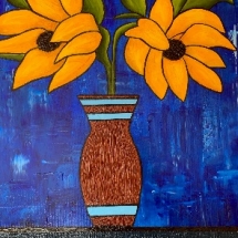CM 17, Good Morning, ACrylic, 24x 20 inches, $250 CM 17, Good Morning, ACrylic, 24x 20 inches, $250