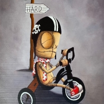 CM 27, Artist's Study, Outcast by Fabio Napoleoni, 28 22 inches, $700 CM 27, Artist's Study, Outcast by Fabio Napoleoni, 28 22 inches, $700