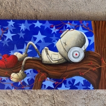 CM 30 Artist's Study, Makes Me Think of You Every Time by Fabio Napoleoni, 15 x 30 inches, $700 CM 30 Artist's Study, Makes Me Think of You Every Time by Fabio Napoleoni, 15 x 30 inches, $700